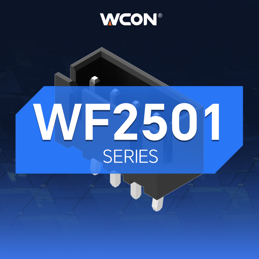 WF2501系列华体会线上平台(集团)官方网站 : 2.50mm间距线对板锁扣设计，高保持力